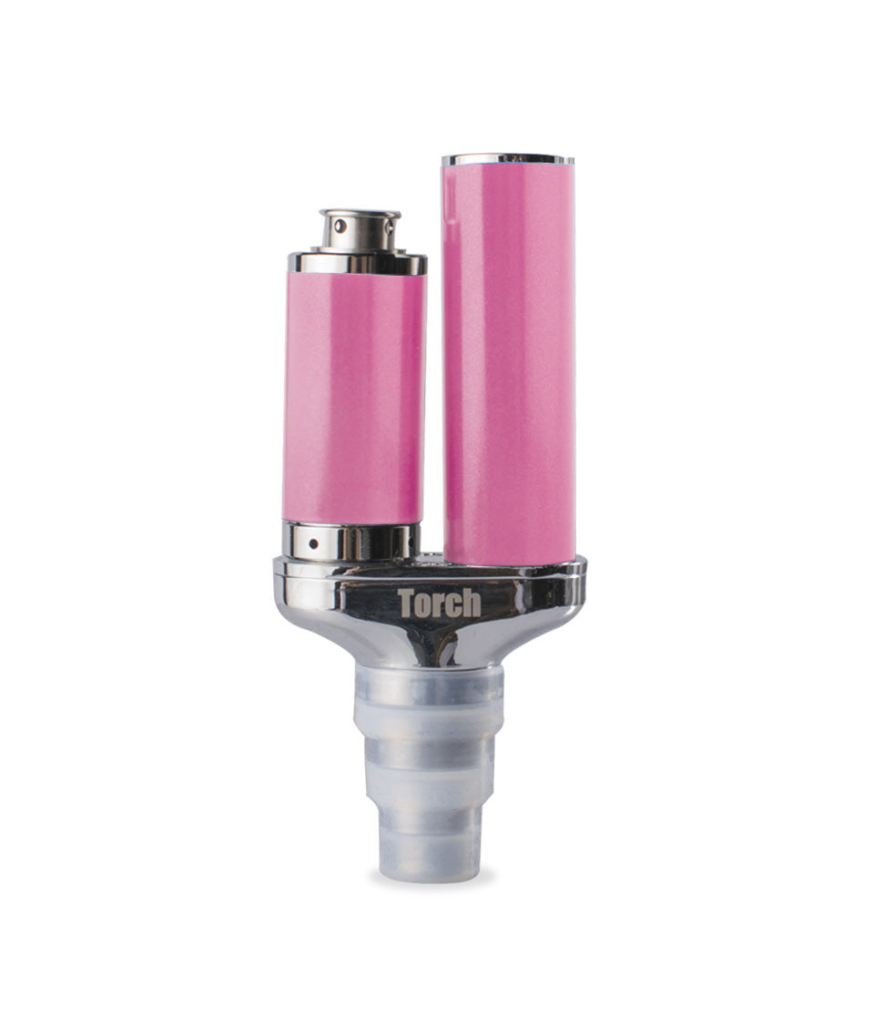 Yocan Torch Portable Enail Sakura Pink front view on white background