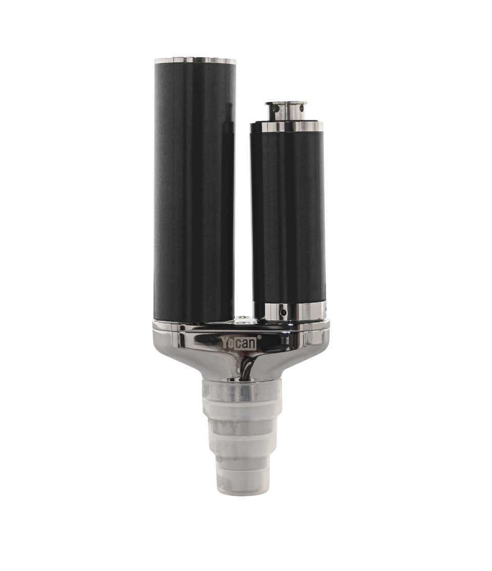 Yocan Torch XL Portable Enail black front view on white background