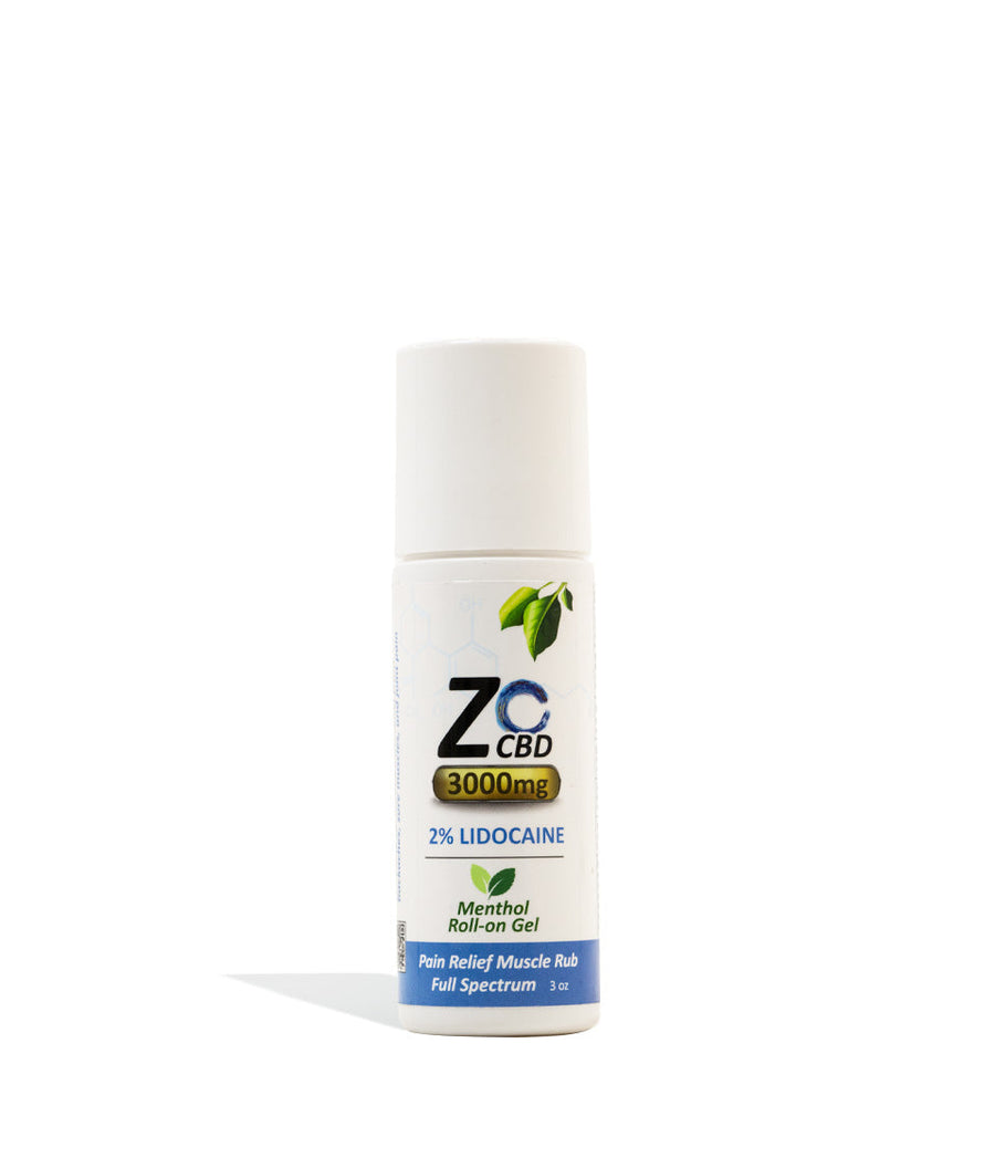 3000mg ZoCBD Full Spectrum Pain Relief Muscle Rub on white studio background