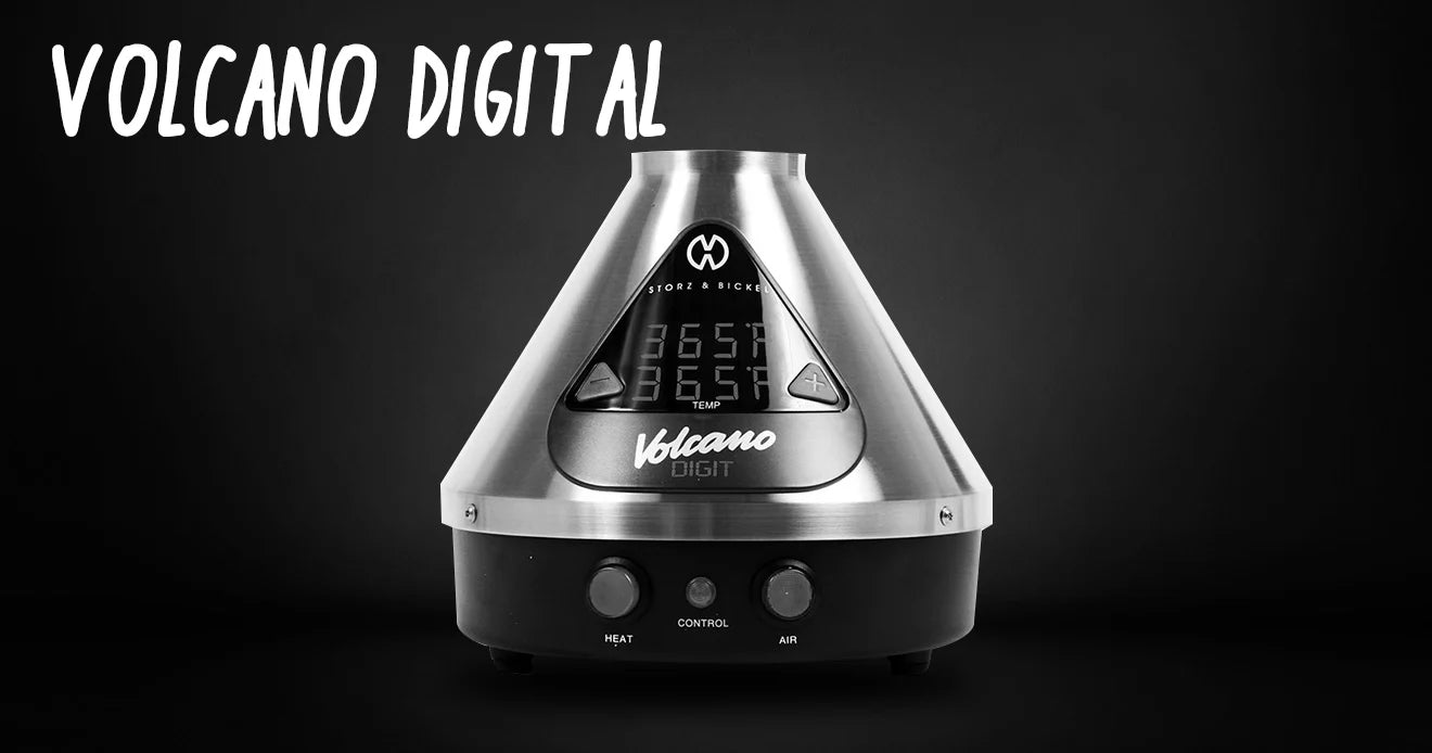 Volcano Digital Vaporzer black and white
