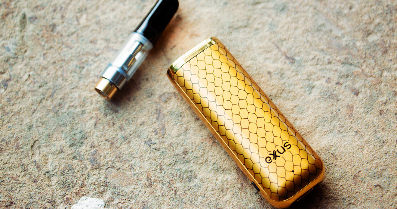 Gold Exxus Minovo 510 Thread Battery