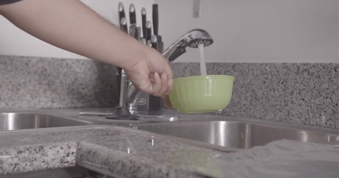 Fill Bowl with Water