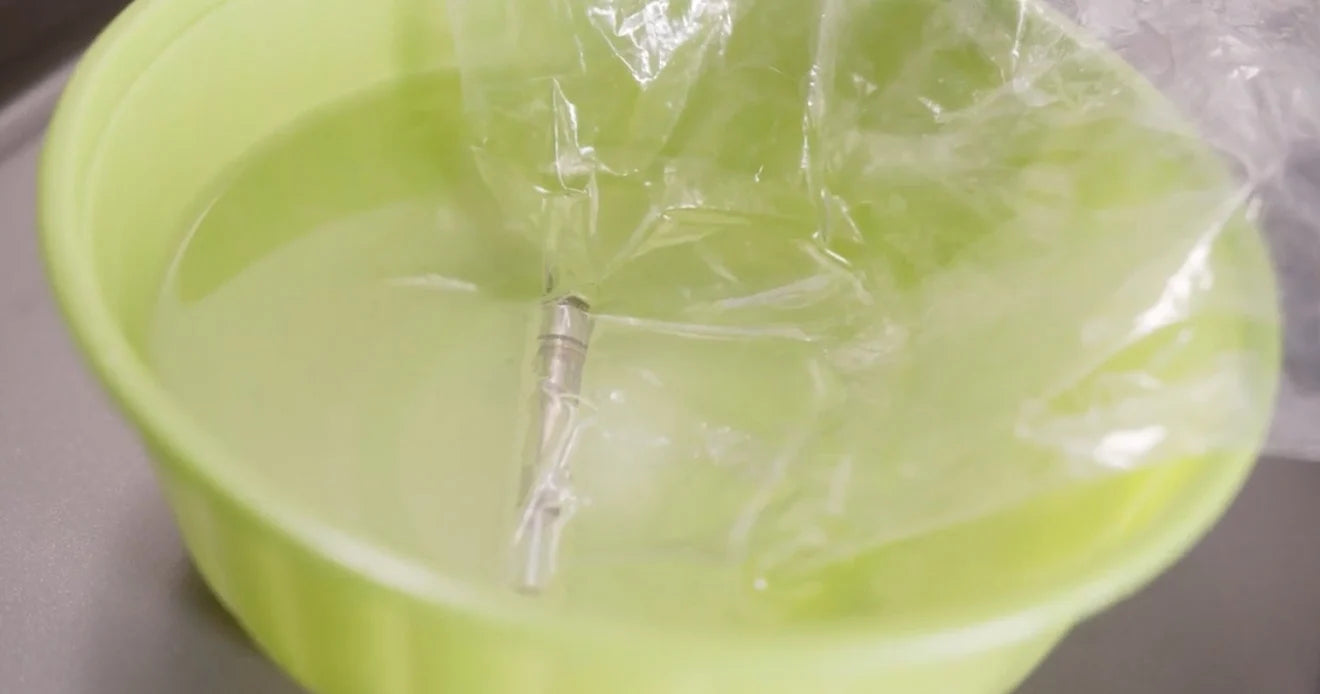 Soak cartridge in water
