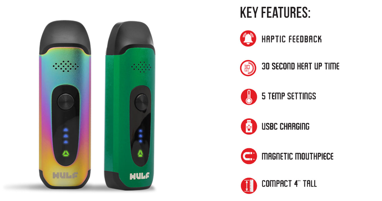 Wulf NEXT key features full color and green unit