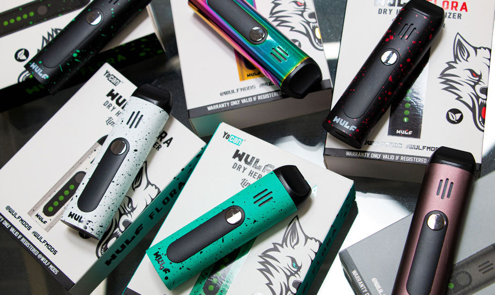 Wulf Flora Collection laying down with packaging