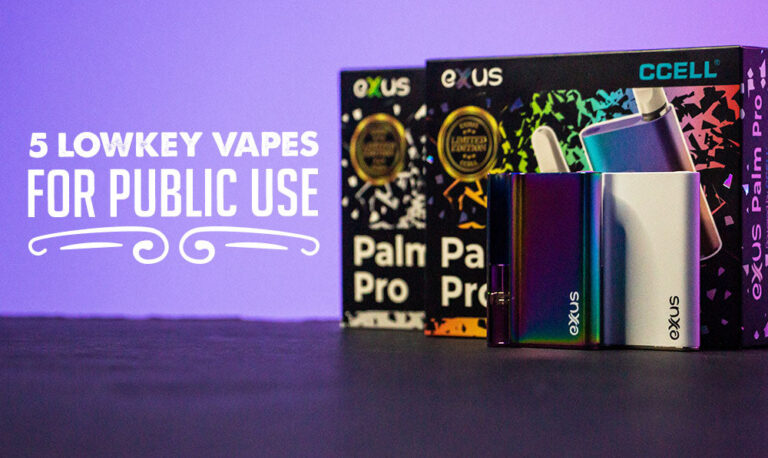 Discreet Delights: Top 5 Lowkey Vapes for Public Use