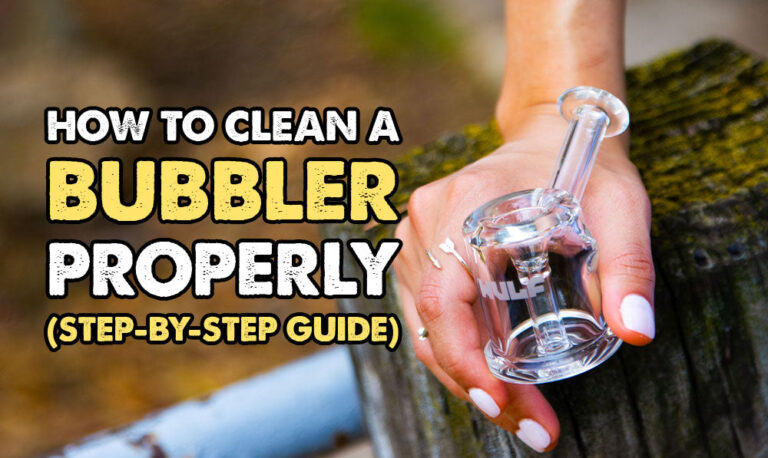 How To Clean A Bubbler Properly (Step-By-Step Guide)