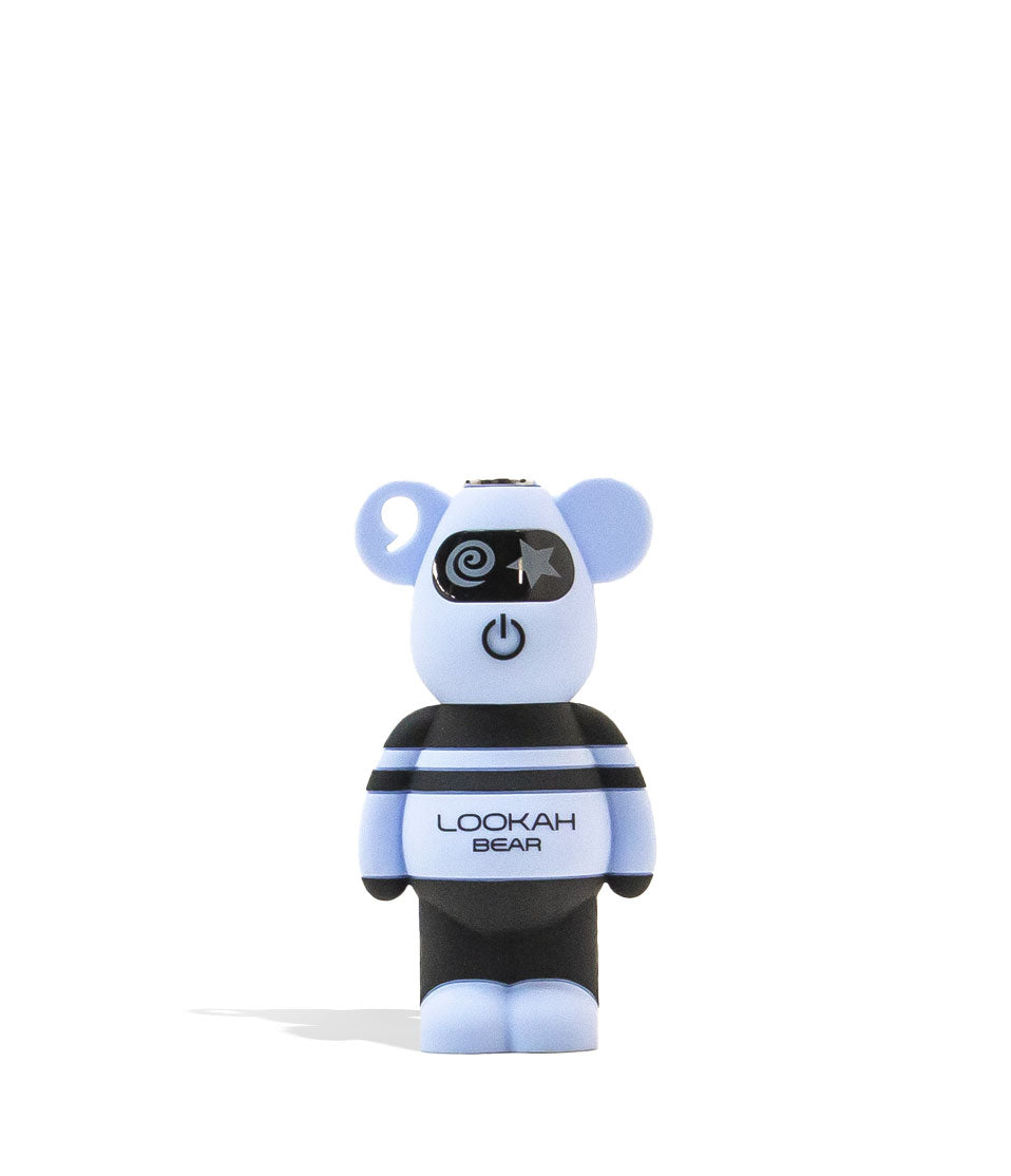 Aqua Teal Lookah Bear 510 Thread Battery Front View on White Background