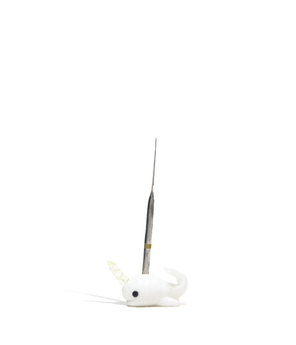 Empire Glassworks Radioactive Narwhal dabber