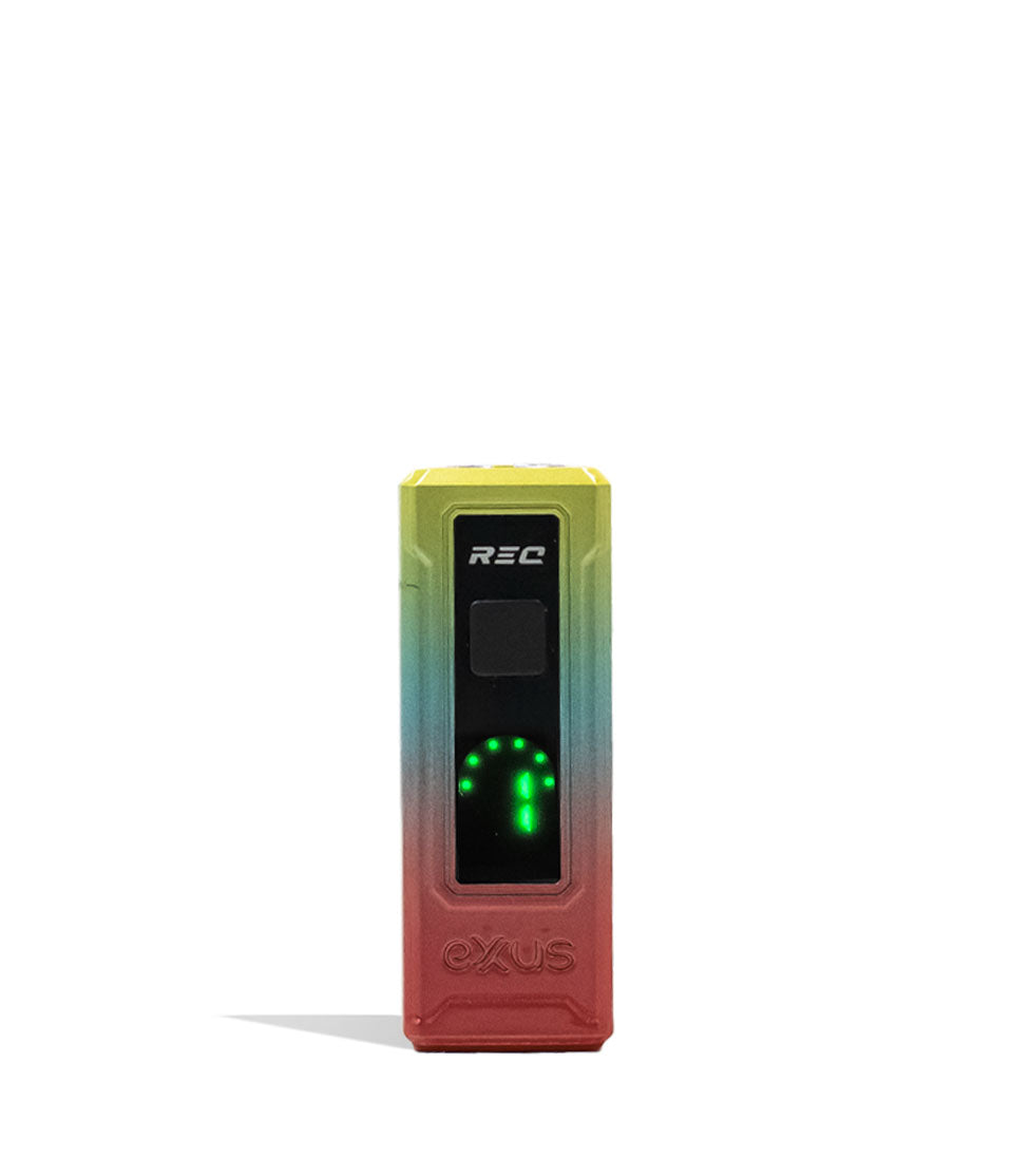Full Color Exxus Vape REC 510 Thread Battery front view on White Background
