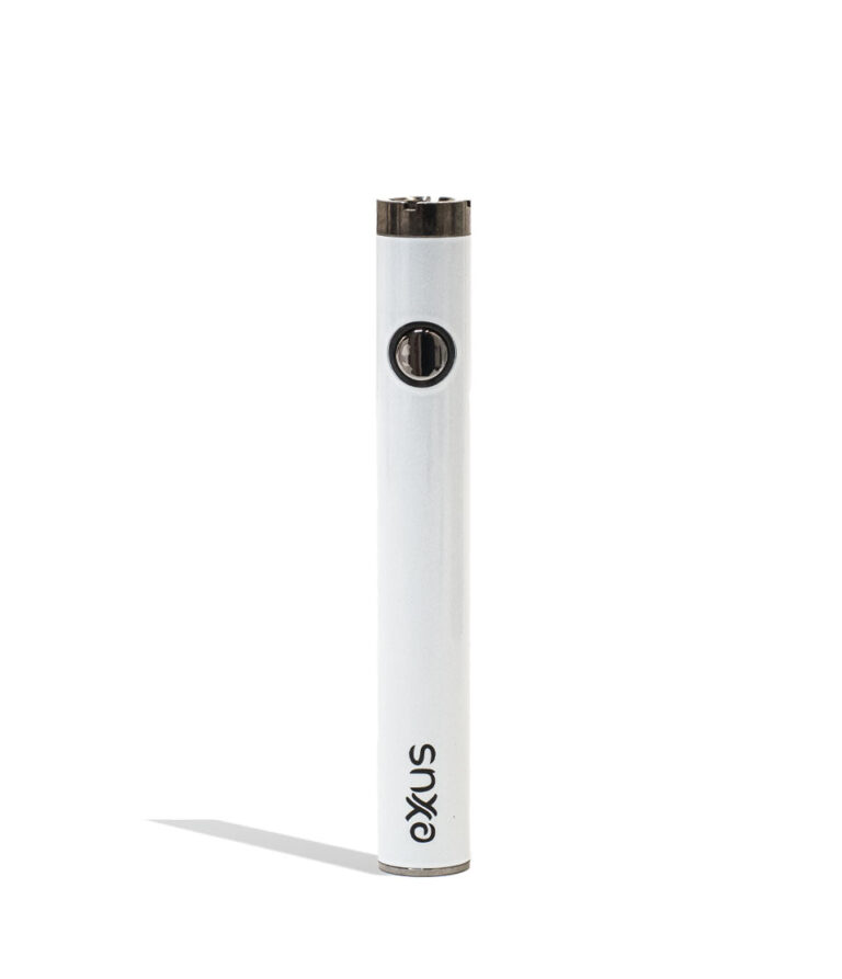 Pearl Exxus Vape Plus VV 2.0 510 Thread Battery Front View on White Background