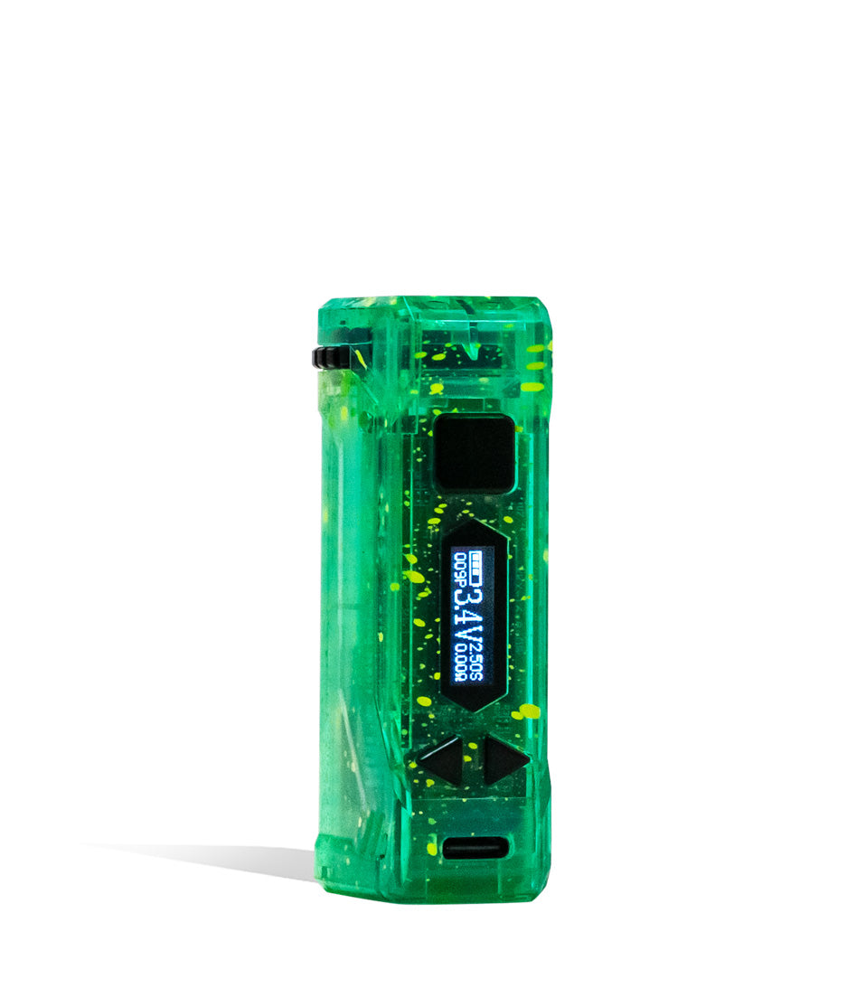 Aqua Wulf Mods X-Ray Series Uni Pro 510 Thread Battery Front View on White Background