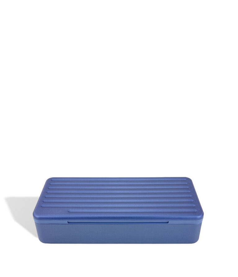 Puffco Pivot travel case in sapphire, closed
