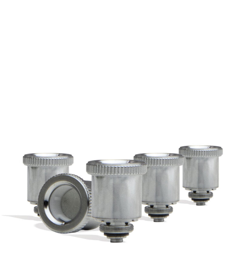 Lookah 910 Connect Quartz Coil 5pk Front View on White Background