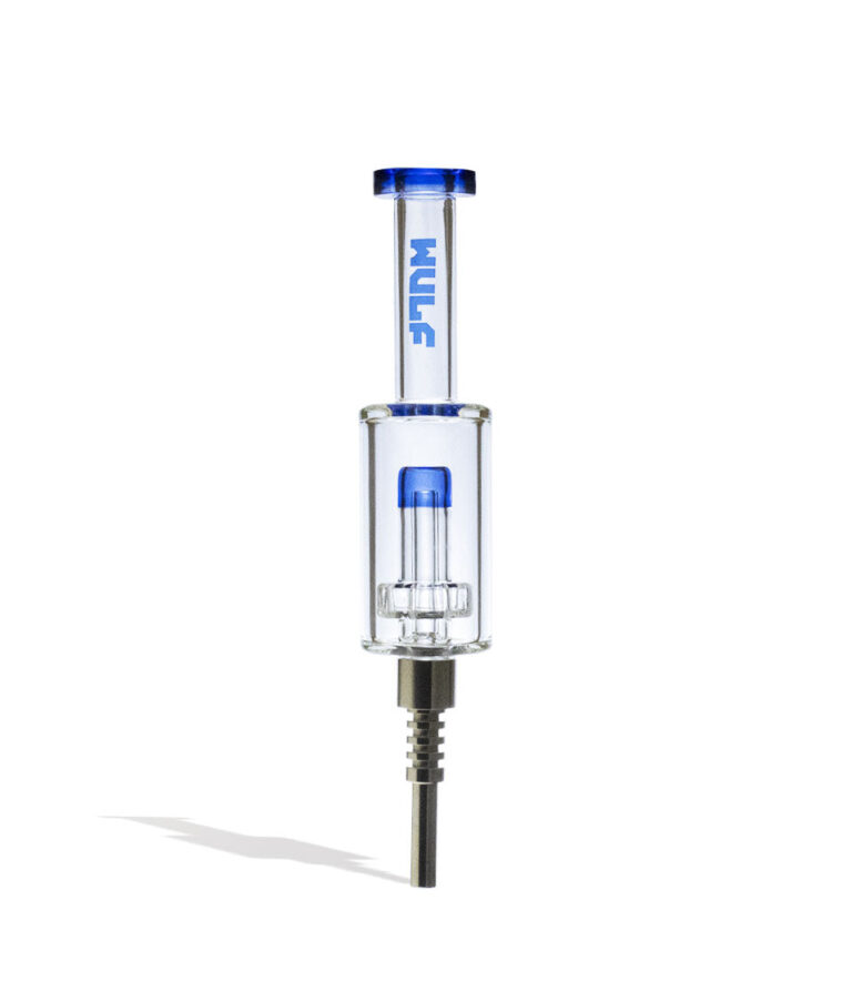 Blue Wulf Mods Nova Water Filtered Nectar Collector Front View on White Background