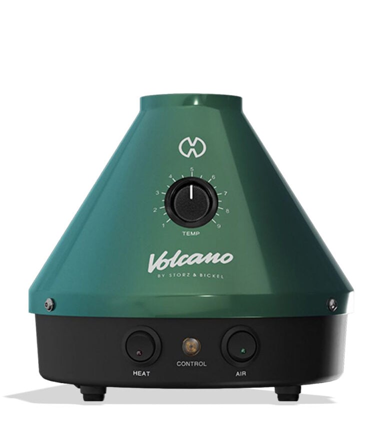 Storz & Bickel Classic Volcano vaporizer, Evergreen Edition, front view