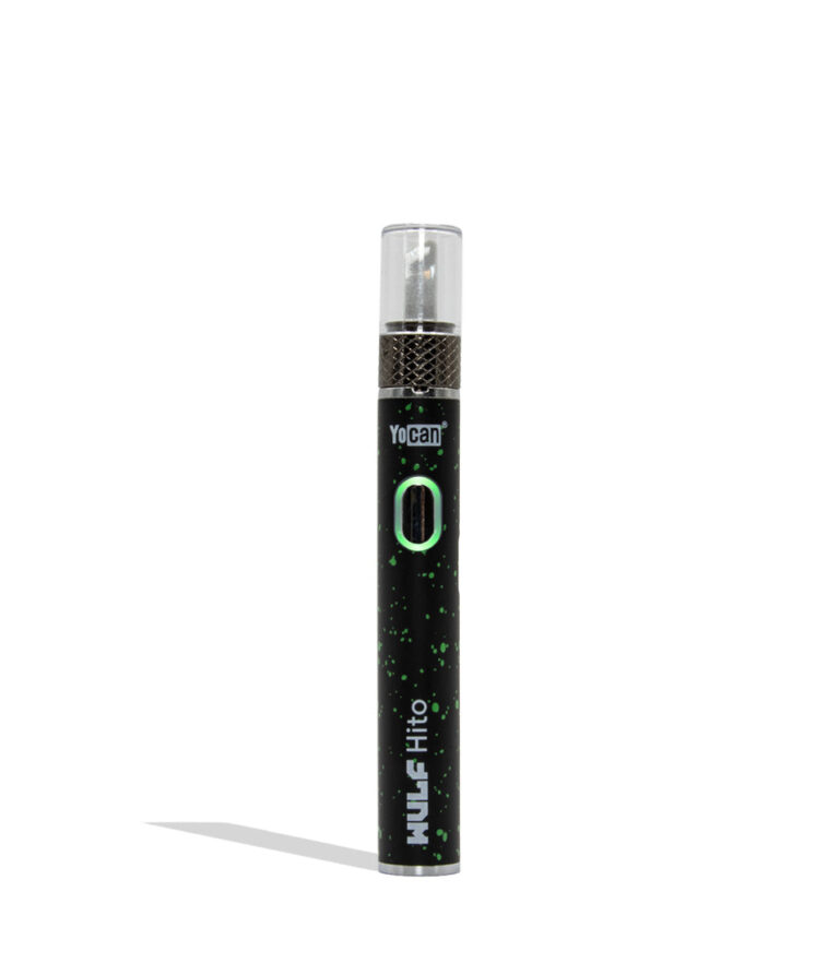 WULF Mods Hito Knife Kit on a white background in black green spatter