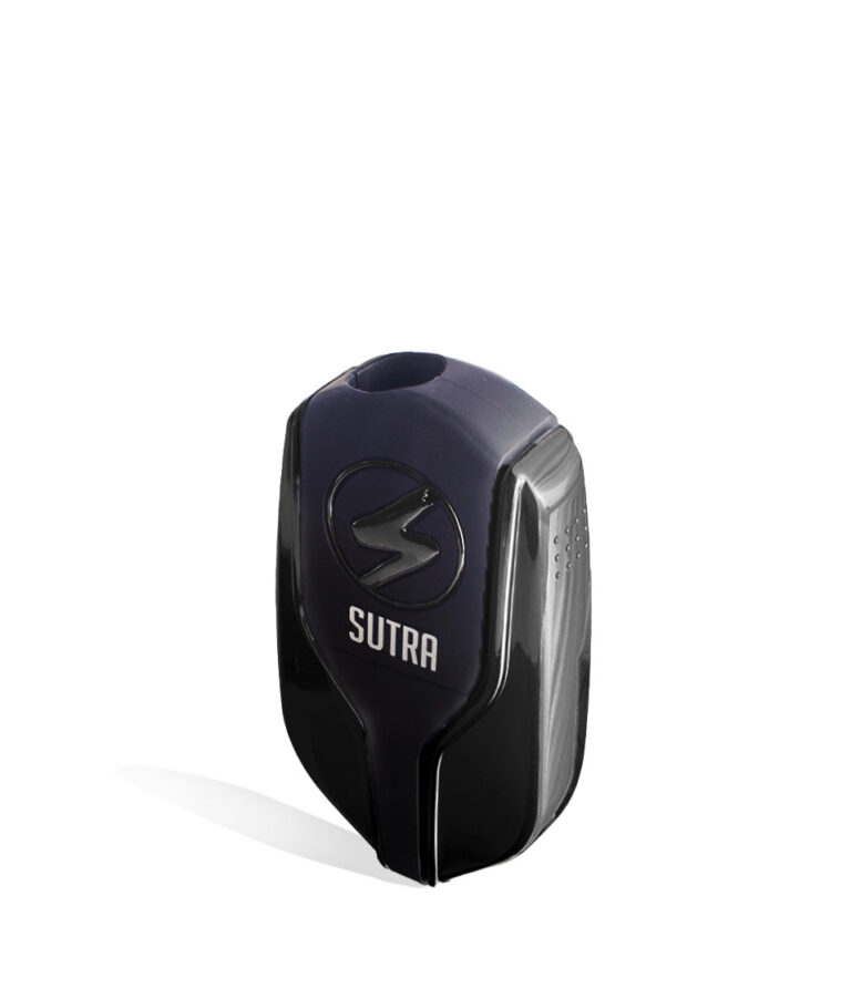 Black angle Sutra Vape Squeeze 510 Thread Battery on white studio color
