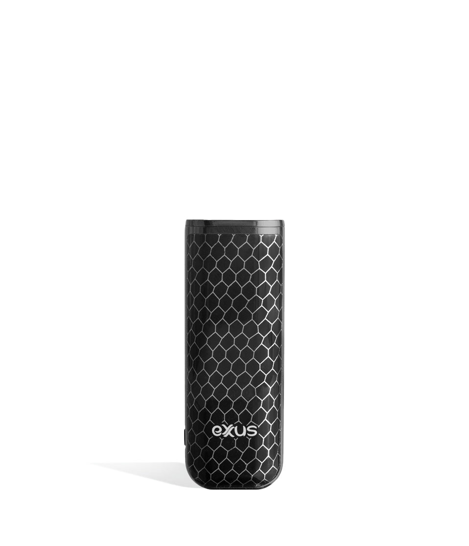 Black Cobra front view Exxus Vape MiNovo 510 Thread Battery on white studio background