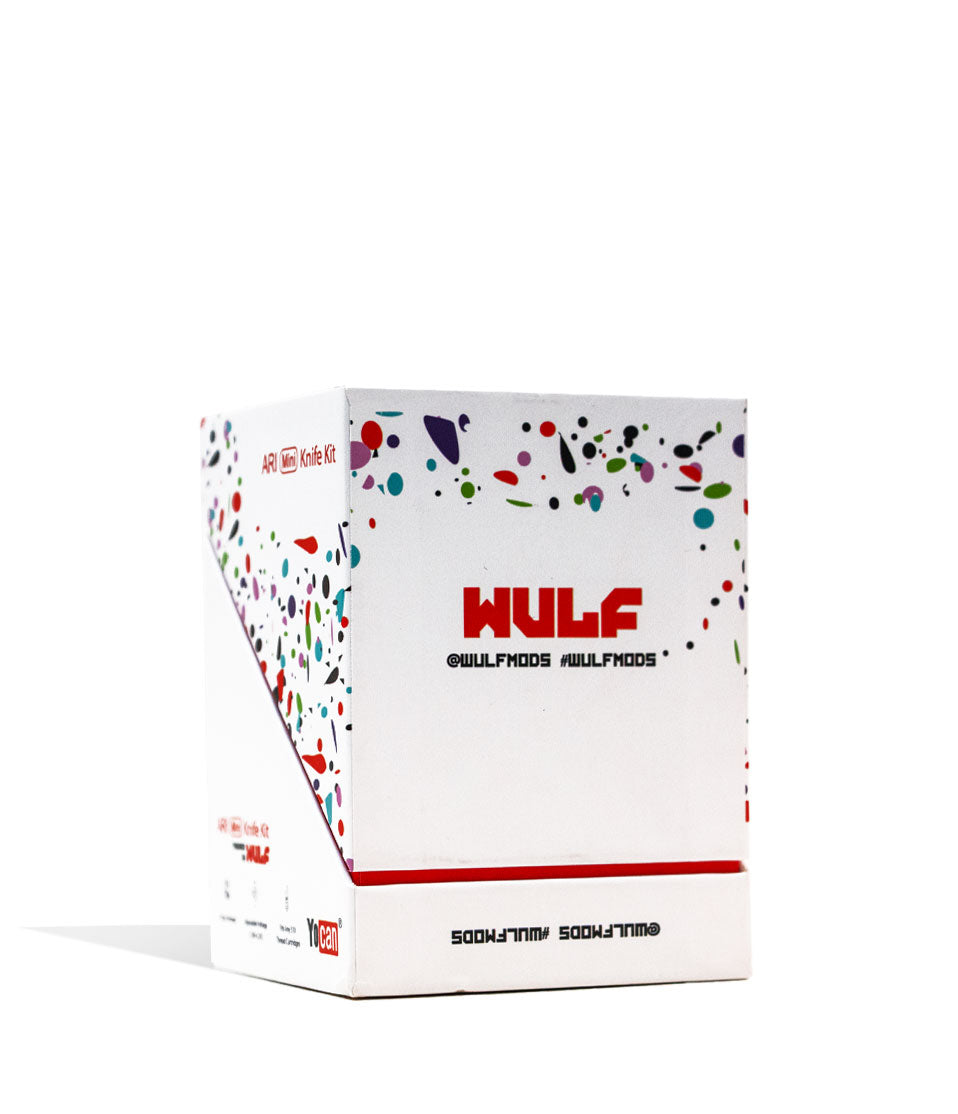 Wulf Mods Ari Knife Kit 9pk box side view on white background
