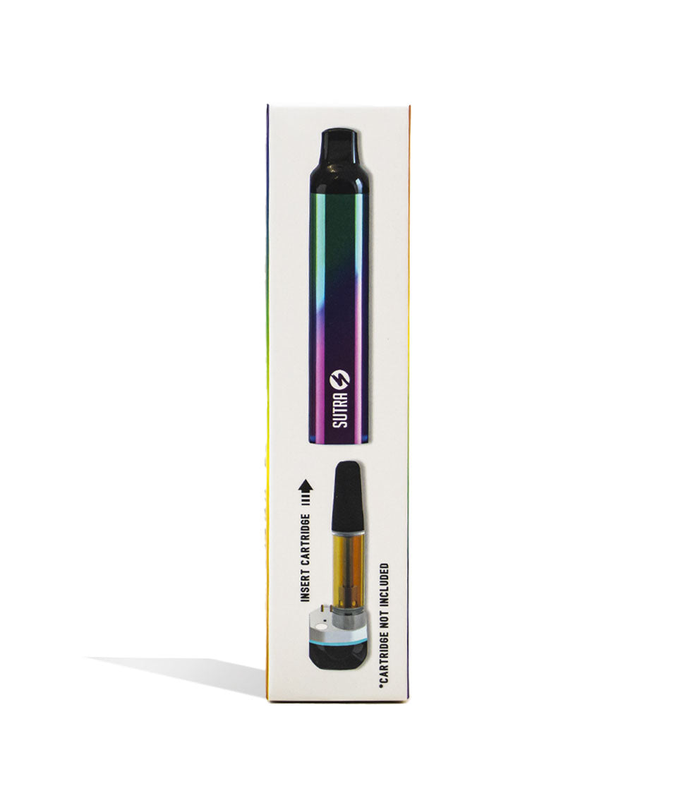 Full Color Sutra Vape SILO Auto Draw 510 Thread Battery Packaging Front View on White Background
