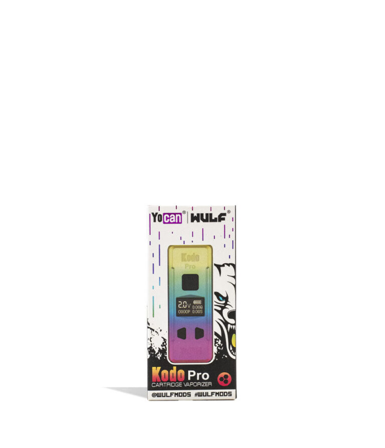 Full Color Wulf Mods KODO Pro 510 Thread Battery Packaging Front View on White Background