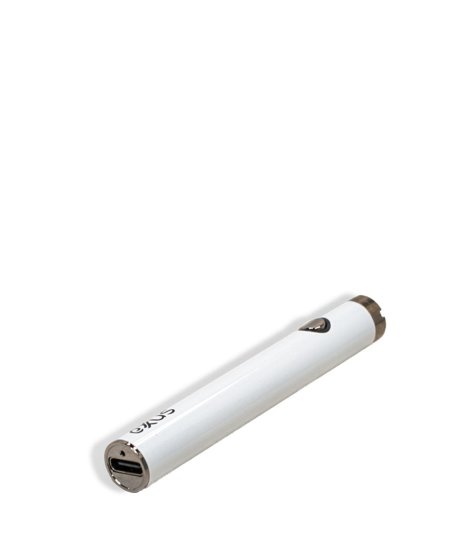 Pearl Exxus Vape Plus VV 2.0 510 Thread Battery Down View on White Background