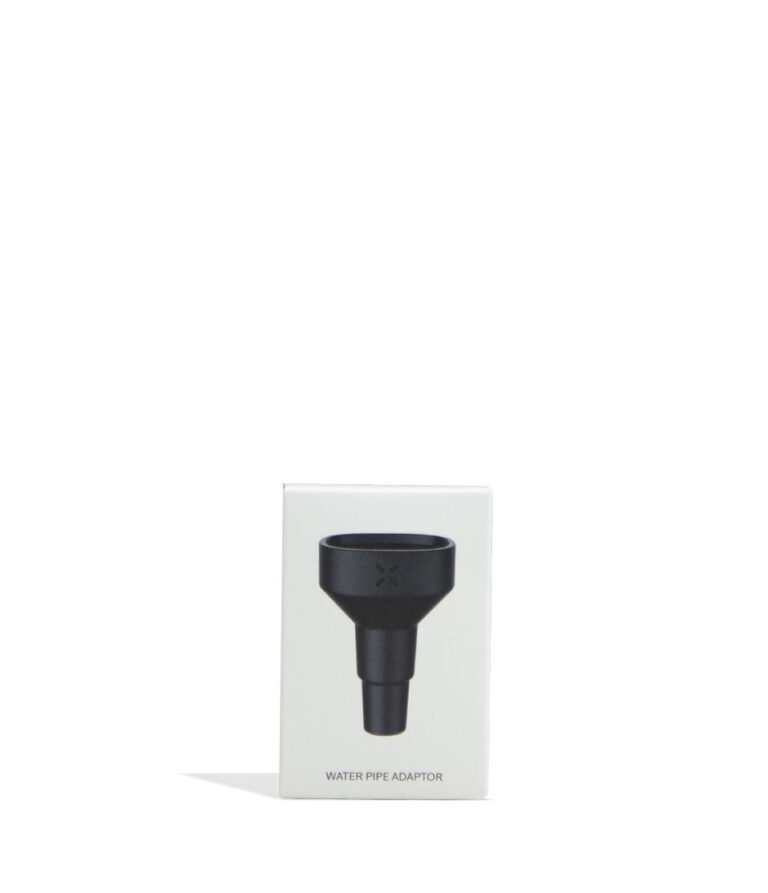PAX Flow Water Pipe Adapter 2.0 Packaging Front View on White Background