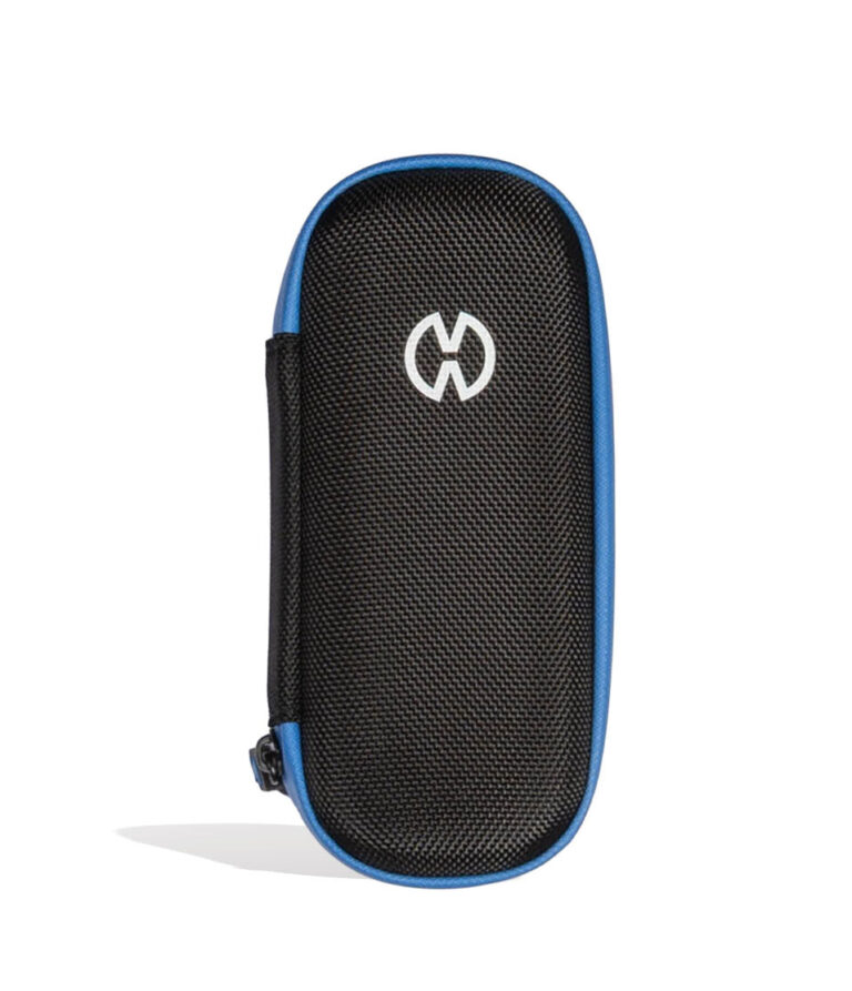 Dynamic Blue Storz & Bickel Veazy Travel Case Front View on White Background
