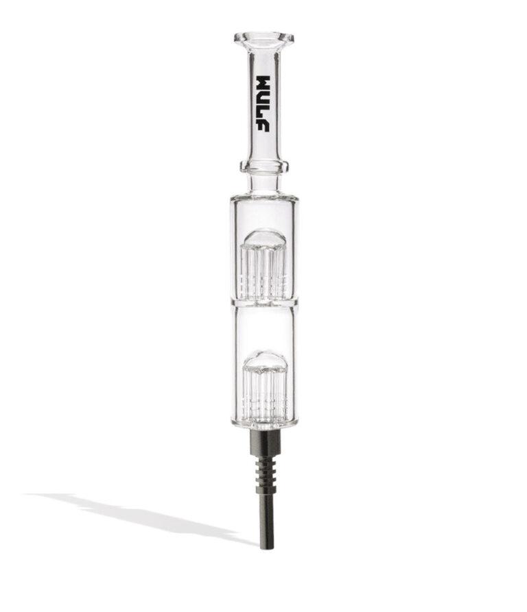Clear Wulf Mods Timber Stack Water Filtered Nectar Collector Front View on White Background