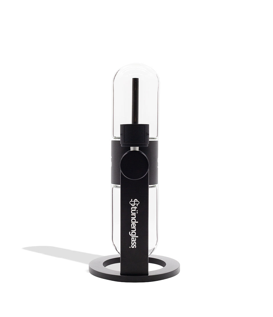 Stündenglass Gravity Infuser Black side view on white background