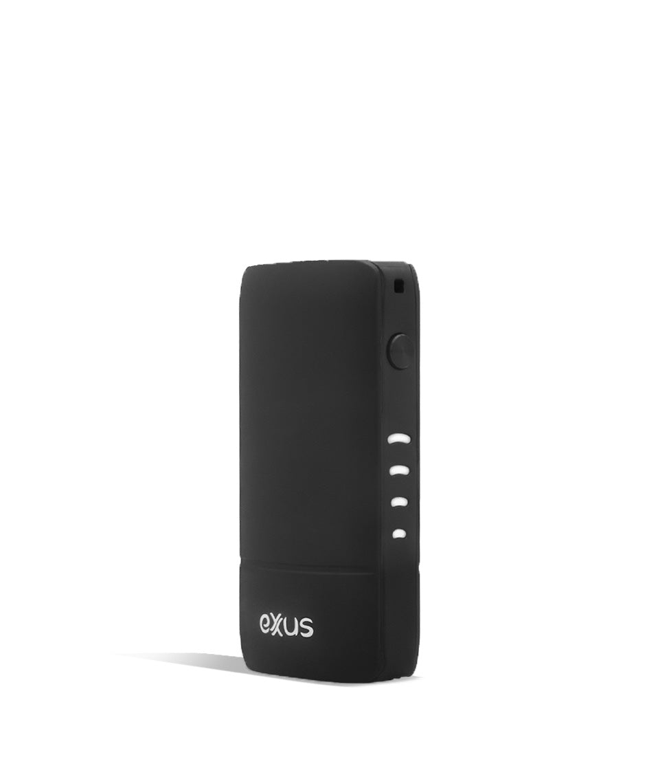 Black side Exxus Vape Push 510 Thread Battery on white background