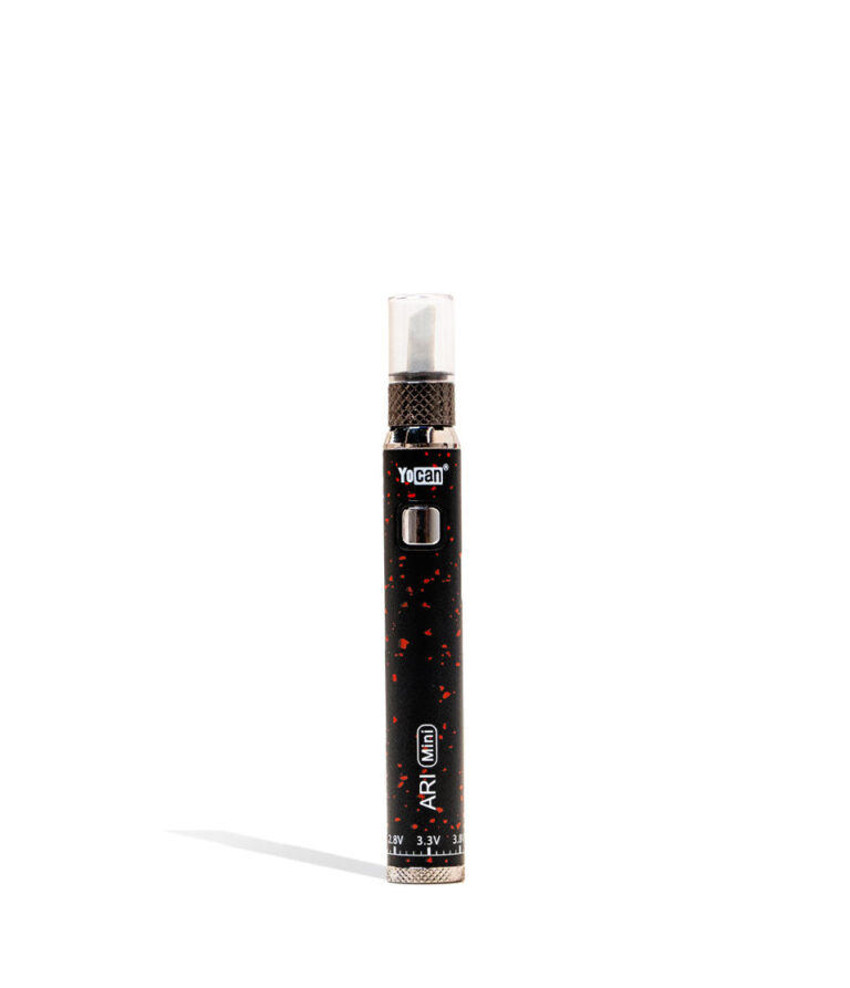 Black Red Spatter Wulf Mods Ari Knife Kit 9pk on white background