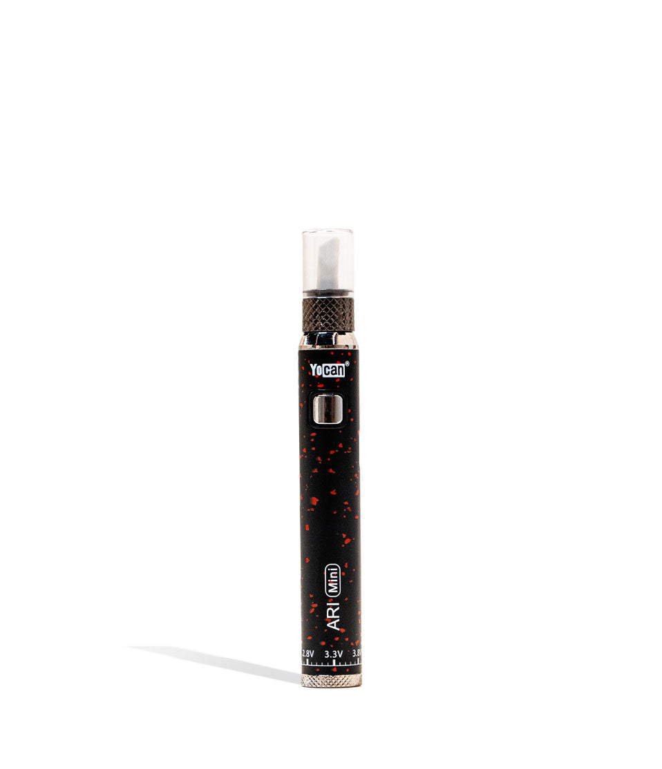 Black Red Spatter Wulf Mods Ari Knife Kit 9pk on white background
