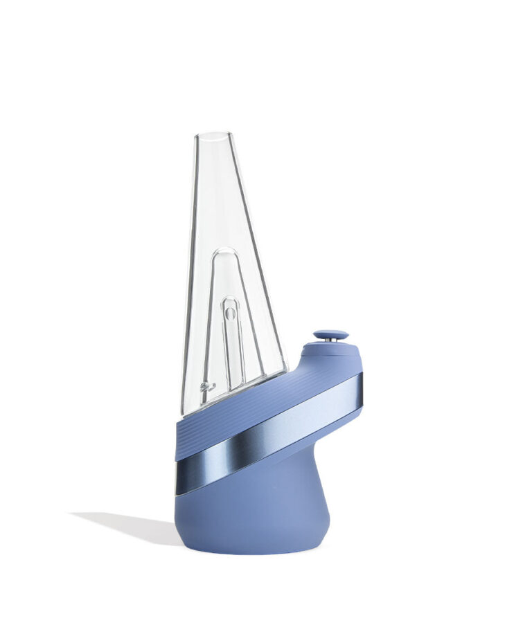 Puffco New Peak smart e-rig, Sapphire edition, right side view