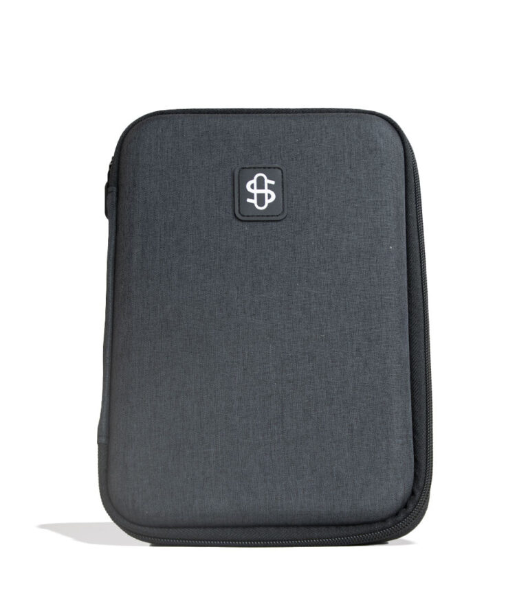 Carrying case Stündenglass Modul and Dok Deluxe Travel Set on white background