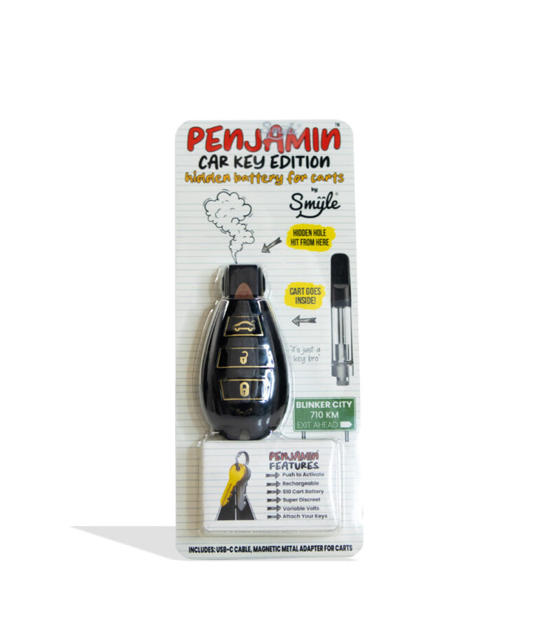 Gold Smyle Car Key Variable Voltage Battery packaging on white background