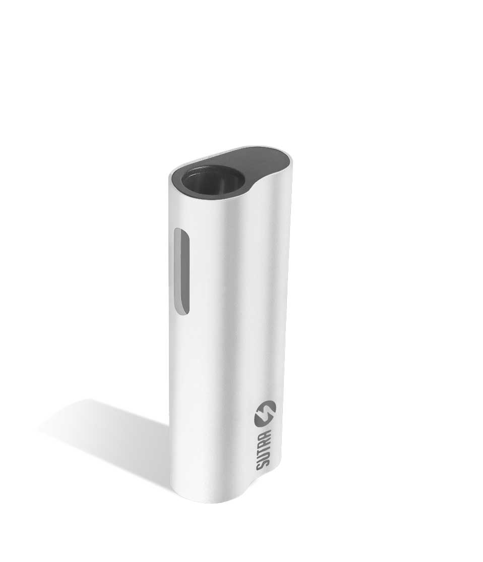 White above view Sutra Vape Auto 510 Thread Battery on white background