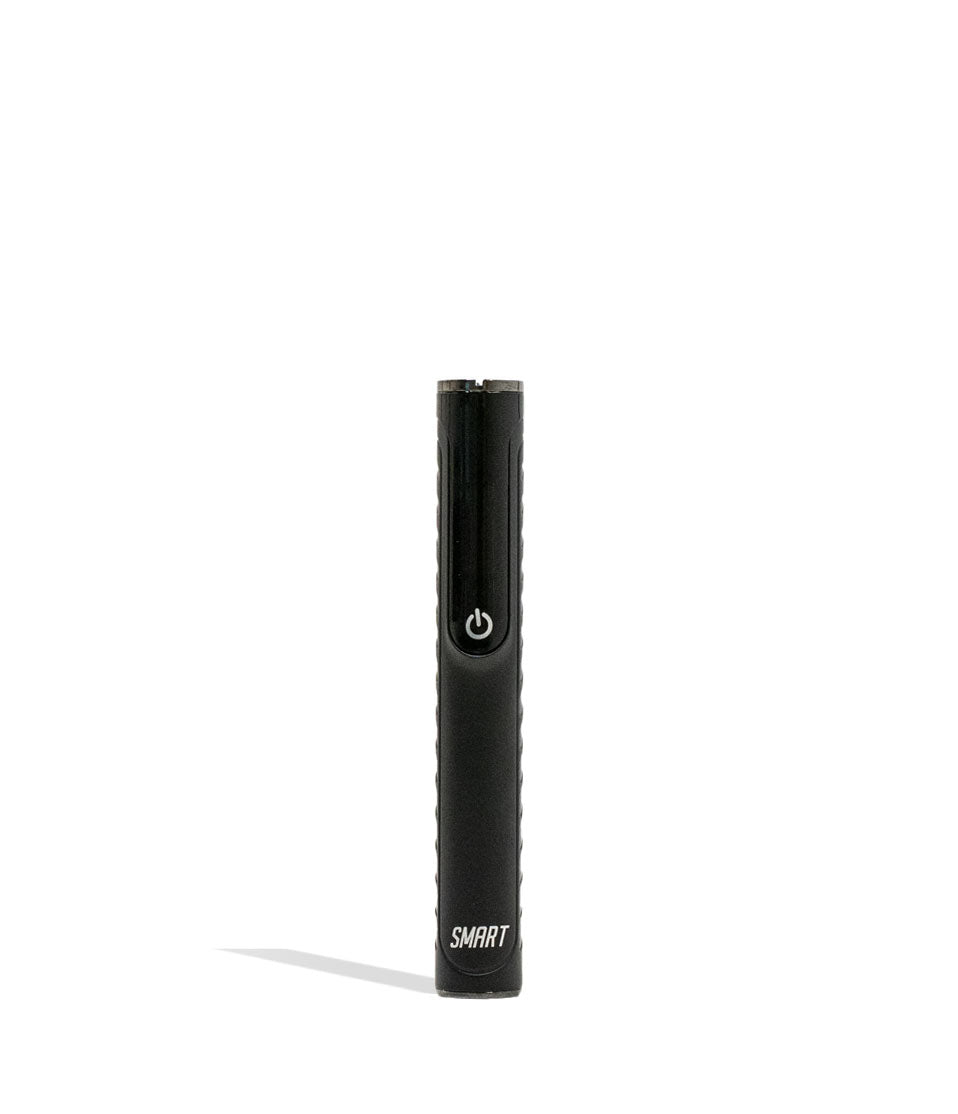 Black Yocan Black Smart 510 Thread Battery Front View on White Background