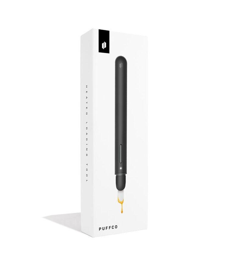 Onyx Puffco New Hot Knife Packaging Front View on White Background