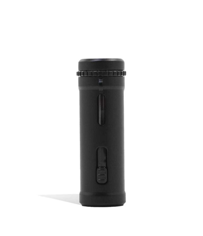 Black back view Yocan UNI PRO 2 Adjustable 510 Thread Battery on white studio background
