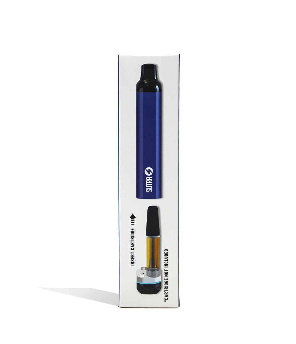 Blue Sutra Vape SILO Auto Draw 510 Thread Battery Packaging Front View on White Background