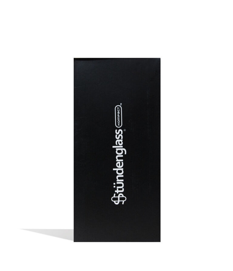 Stundenglass Kompact Gravity Infuser Packaging Side View on White Background