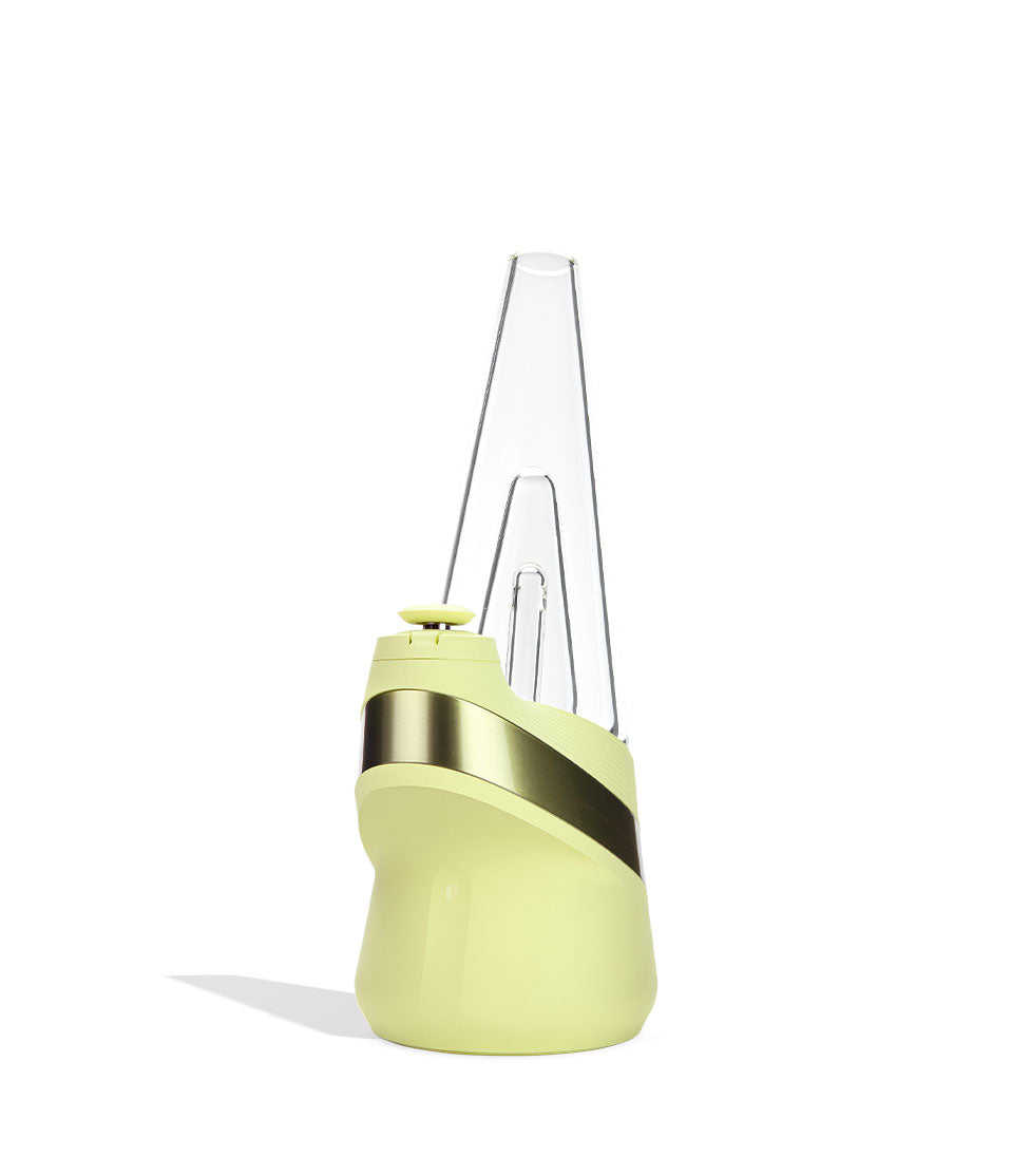 Puffco New Peak smart e-rig, Zest edition, three-quarter view