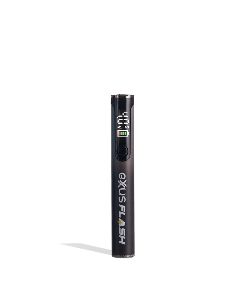 Raven Exxus Vape Flash Flashlight and 510 Variable Voltage Battery Front View on White Background