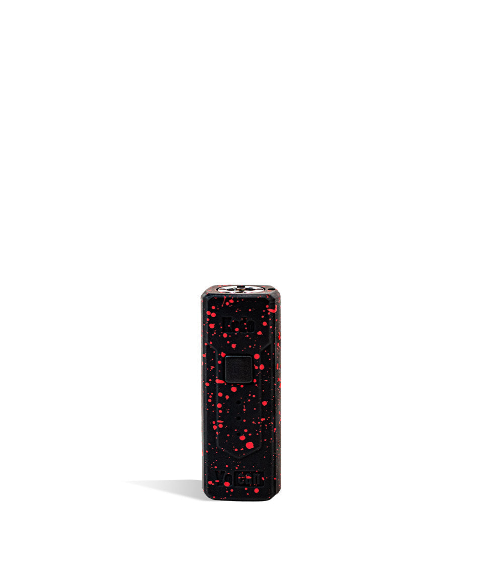 Black Red Spatter Wulf Mods Kodo 510 Thread Battery 9pk on white background