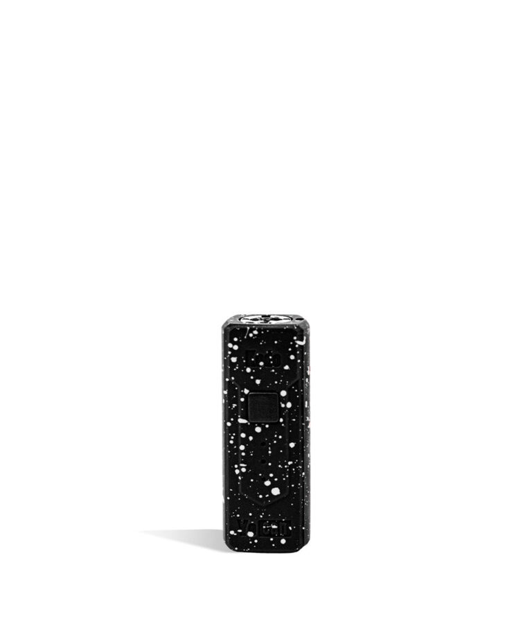 Black White Spatter Wulf Mods Kodo 510 Thread Battery 9pk on white background