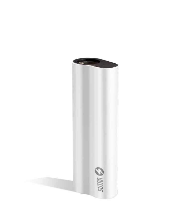 White front view Sutra Vape Auto 510 Thread Battery on white background