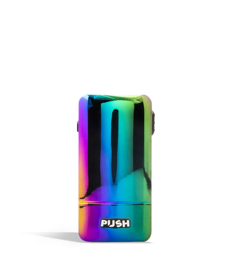 Full Color front Exxus Vape Push 510 Thread Battery on white background