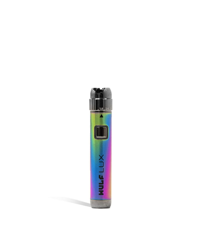 Full Color Wulf Mods LUX 510 Thread Battery Front View on White Background